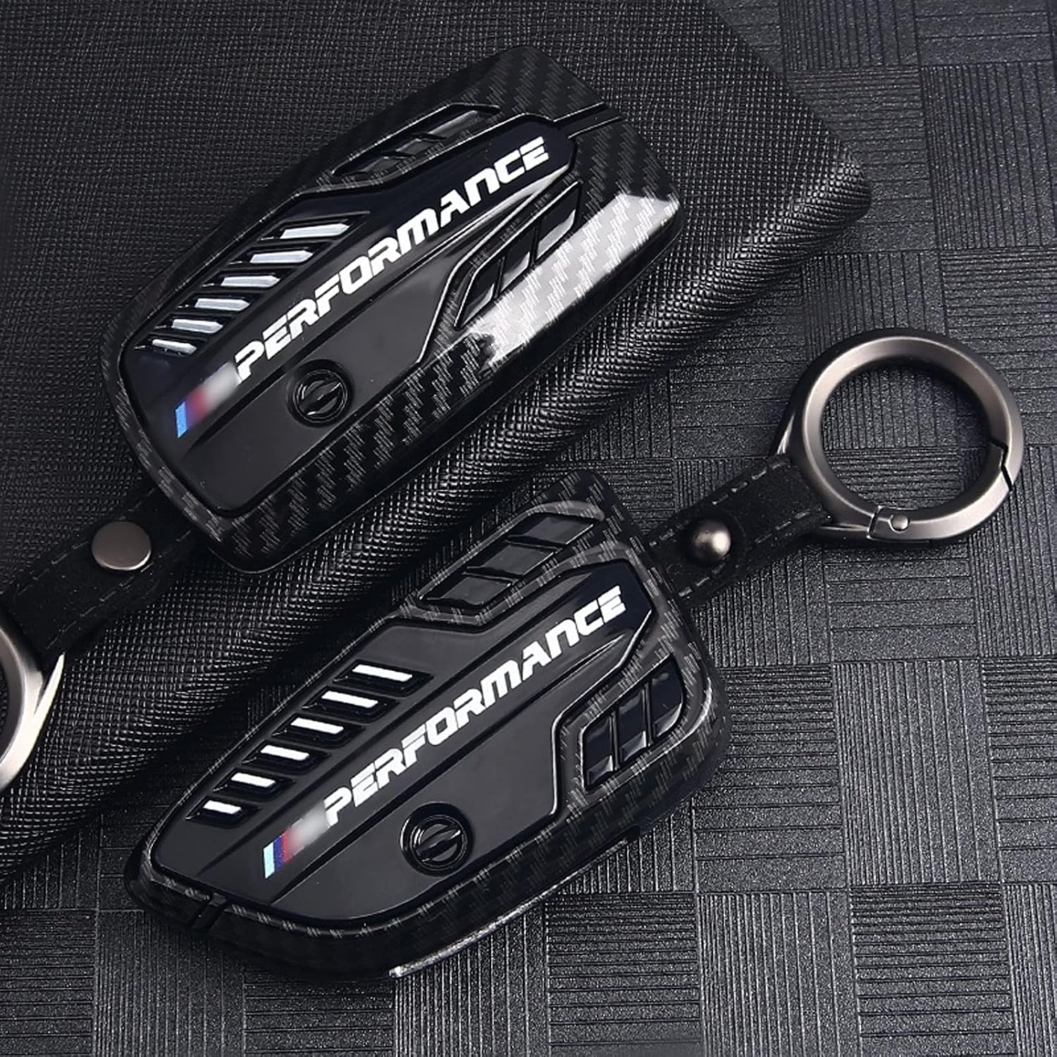 Phmnkl Alloy Car Key Case Rings Cover Holder for BMW 1 3 5 7 Series 530 F48 X1 X2 X3 X4 X5 X6 Classic Engine Head Concept (A Style Carbon Fiber) Phmnkl Alloy Car Key Case Rings Cover Holder for BMW 1 3 5 7 Series 530 F48 X1 X2 X3 X4 X5 X6 Classic Engine Head Concept (A Style Carbon Fiber)