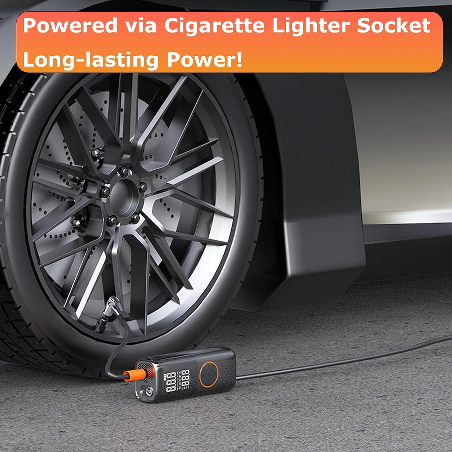 Phmnkl Cordless Tire Inflator Portable Air Compressor - 150PSI 2X Faster Inflation with Digital Pressure Gauge, Auto Shut-Off & LED Light - Dual Power Air Pump for Car, Motorcyc... Phmnkl Cordless Tire Inflator Portable Air Compressor - 150PSI 2X Faster Inflation with Digital Pressure Gauge, Auto Shut-Off & LED Light - Dual Power Air Pump for Car, Motorcyc...